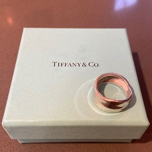 Vintage Tiffany & Co. sterling silver ring 6.5 to 7